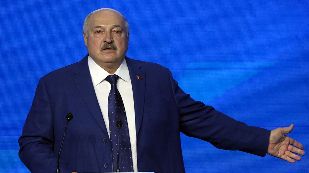 President Putin And President Of Belarus Mark The Anniversary Of The Battle Of Stalingrad
VOLGOGRAD, RUSSIA - APRIL 29 (RUSSIA OUT) Belarusian President Alexander Lukashenko gestures while speaking during the Great Heritage - Common Future Forum, a Russian-Belarusian meeting, dedicated to the anniversary of the Battle of Stalingrad on April 29, 2025 in Volgograd, Russia. Vladimir Putin and Alexander Lukashenko are having a joint visit to Volgograd, former Stalingrad, marking the 80th anniversary of the end of World War II. (Photo by Contributor/Getty Images)
Contributor