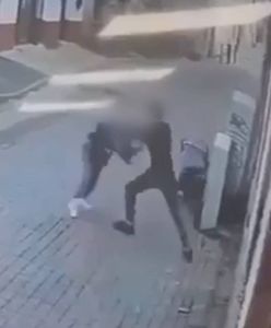 Brutalnie pobił 17-letnią partnerkę. Wszystko nagrał monitoring