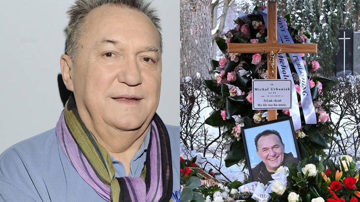 Michał Urbaniak pożegnany przez żonę