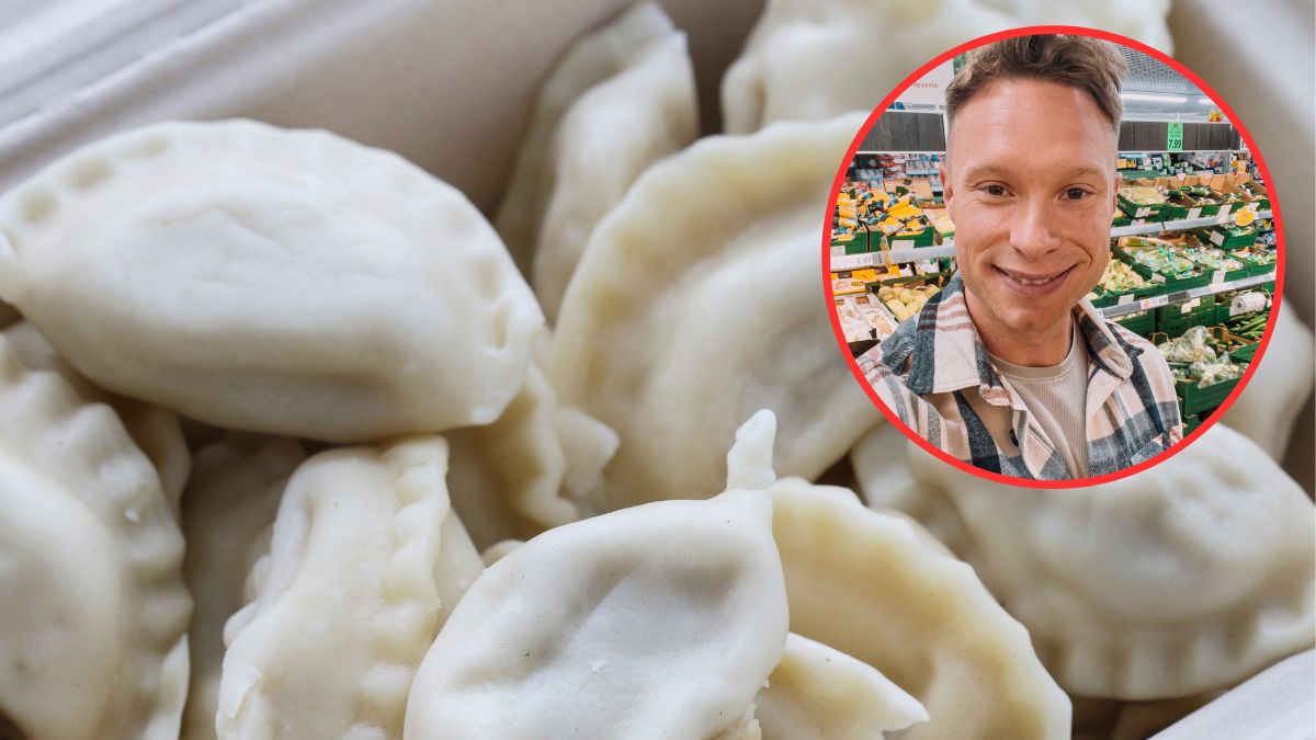 Michał Wrzosek porównał sprzedawane w dyskontach pierogi