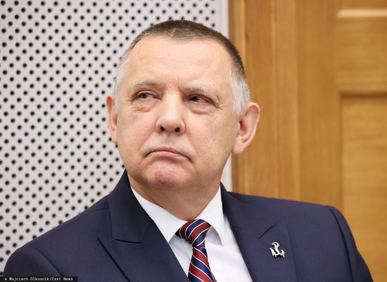 NIK nt. kontroli w Krajowym Istytucie Medi�w
Fot. Wojciech Olkusnik/East News, Warszawa, 02.02.2023. Briefing prasowy Najwyzszej Izby Kontroli nt. prezentacji wynikow kontroli przeprowadzonej w Krajowym Instytucie Mediow
N/z: prezes NIK Marian Banas
Wojciech Olkusnik