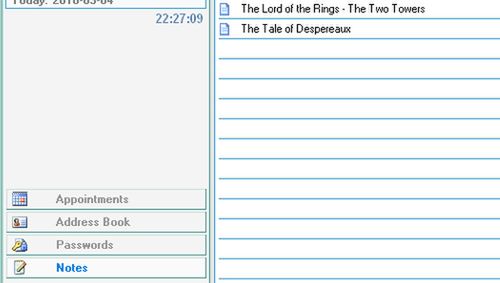 Advanced Diary - pamiętnik, notes, organizer 4