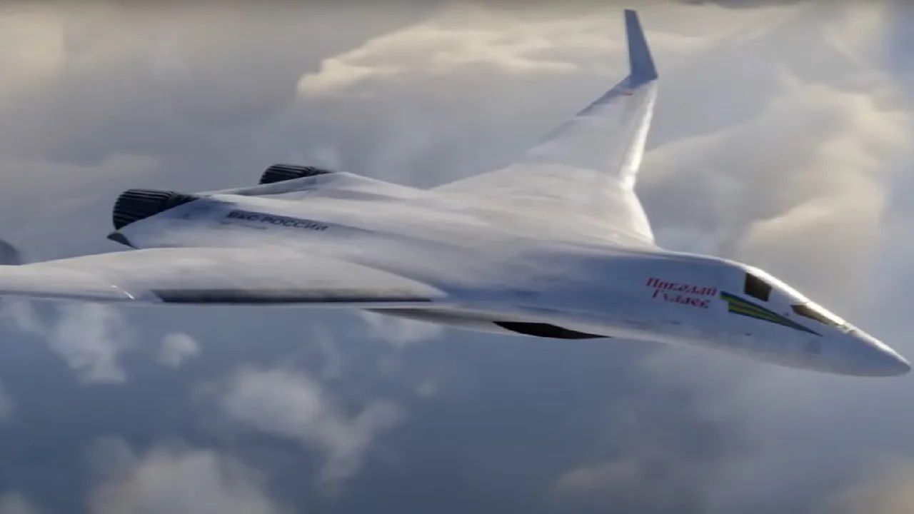 PAK DA - visualisation of a Russian stealth bomber