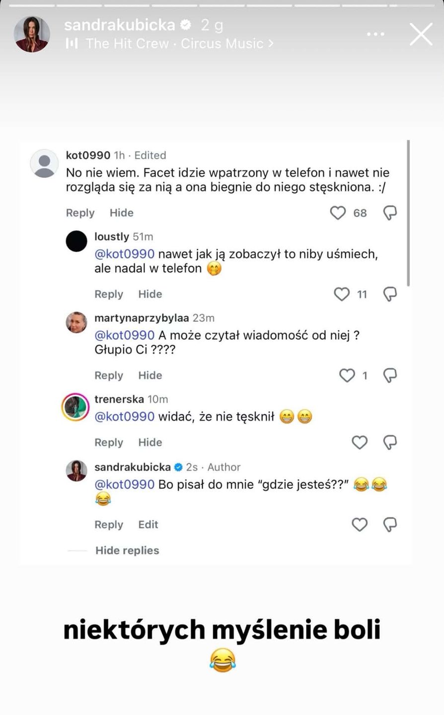 Sandra Kubicka uderzyła w malkontentów