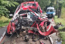 Kolejny wypadek śmiertelny w regionie. Nie żyje 22-letni kierowca BMW