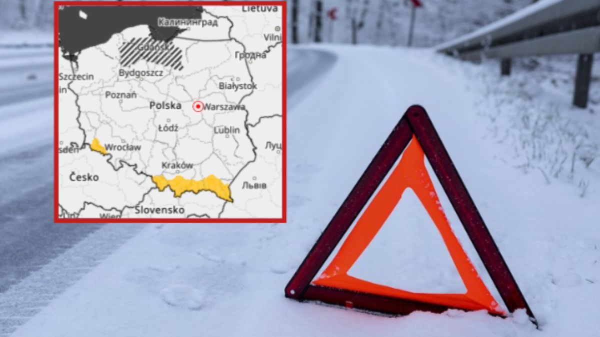 IMGW ostrzega przed śniegiem i oblodzeniami