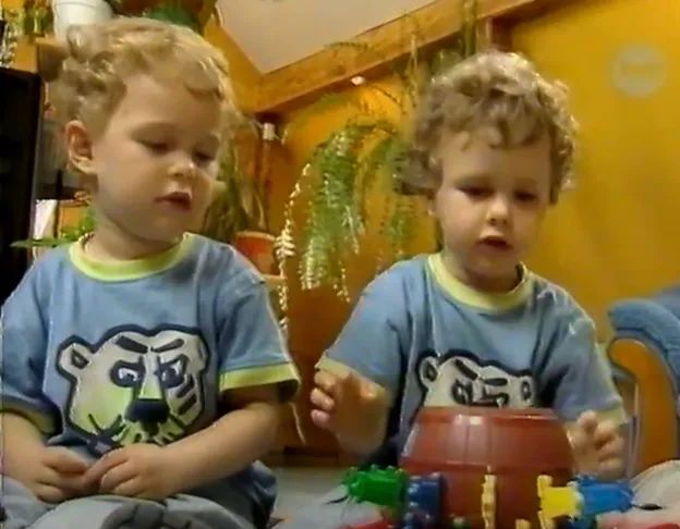 Rodzina Zdrójkowskich w teleturnieju "Chwila prawdy" w 2003 roku