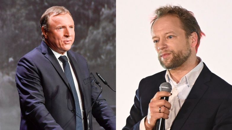 Jacek Kurski i Maciej Stuhr