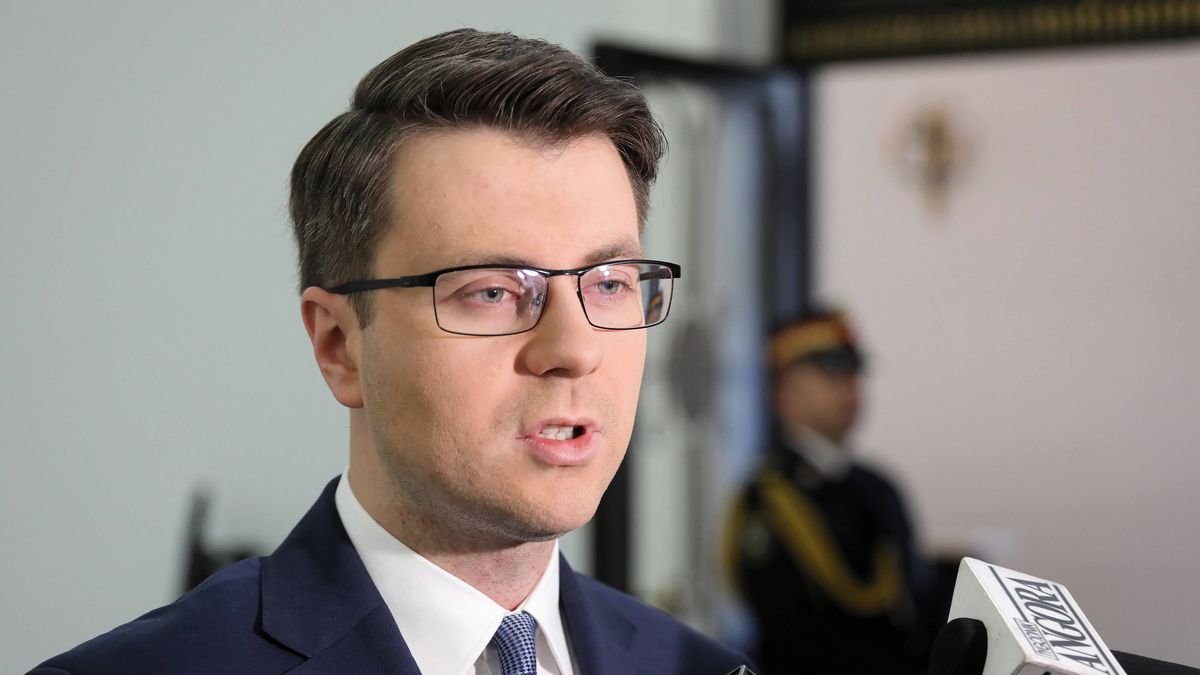 Pieniądze z UE za praworządność. Na zdjęciu Piotr Mueller.