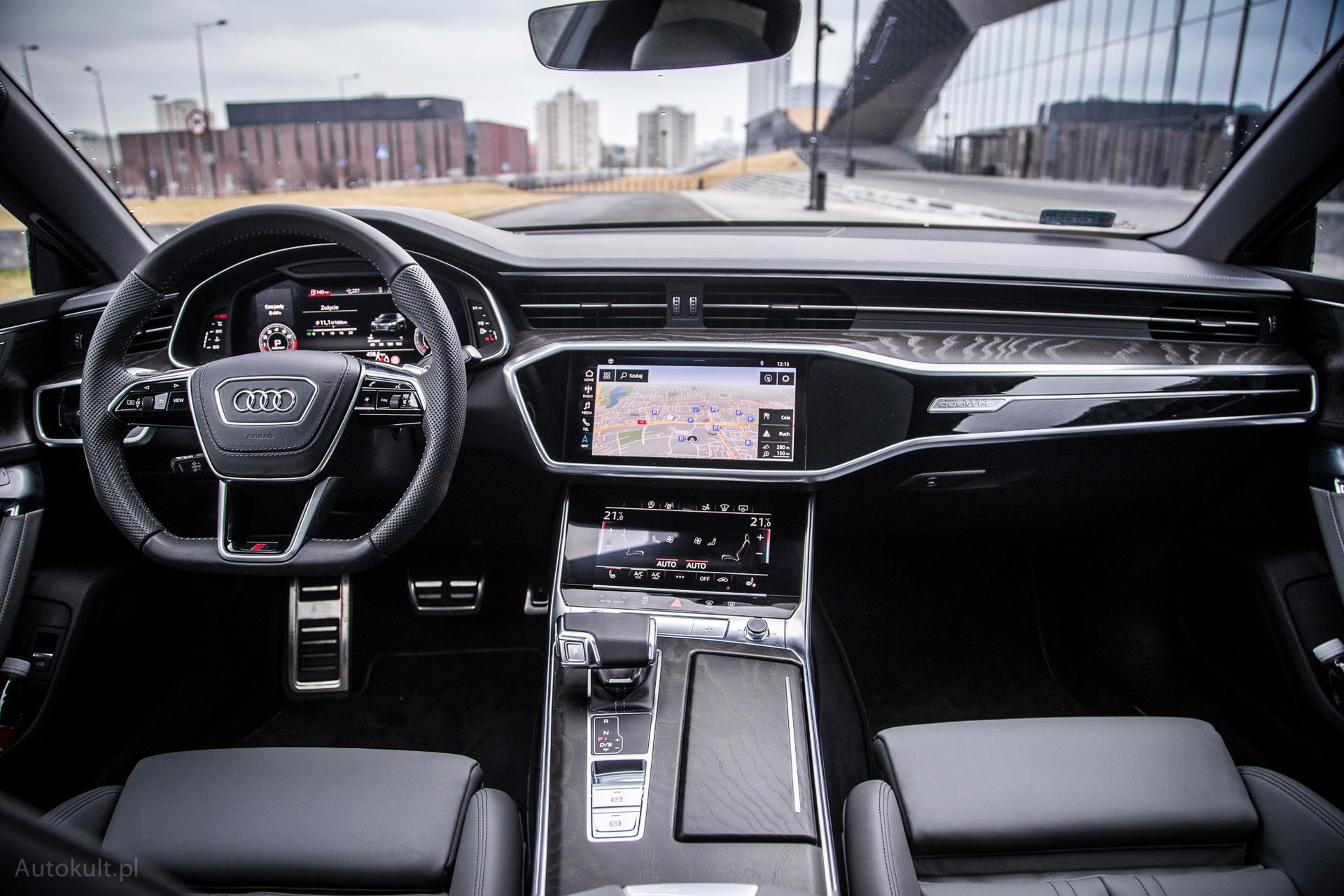 Audi A7 55 TFSI S tronic quattro (2018) (fot. Mateusz Żuchowski)
