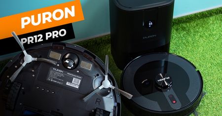 PURON PR12 PRO - zaawansowany robot sprzątający, który mówi językami
