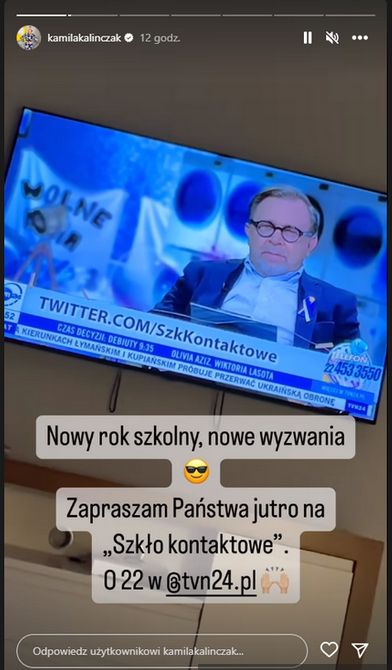 Kamila Kalińczak zaprosiła internautów na swój telewizyjny debiut 