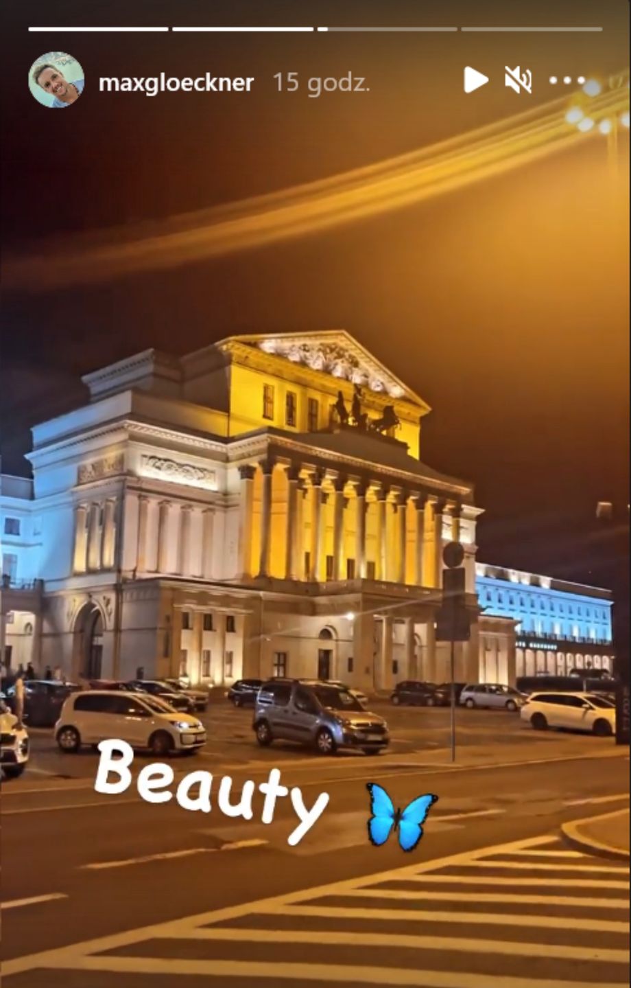 Marcelina Zawadzka pokazuje ukochanemu stolicę