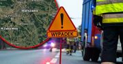 Wypadek na S8. Jedna osoba nie żyje, ruch w stronę Warszawy wstrzymany