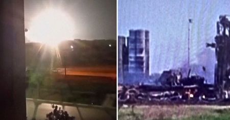 Potężna eksplozja na Krymie. Świadek nagrał moment ataku na Rosjan