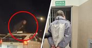 Nagle wskoczył na auto, potem na drugie. Już wiadomo, kim jest