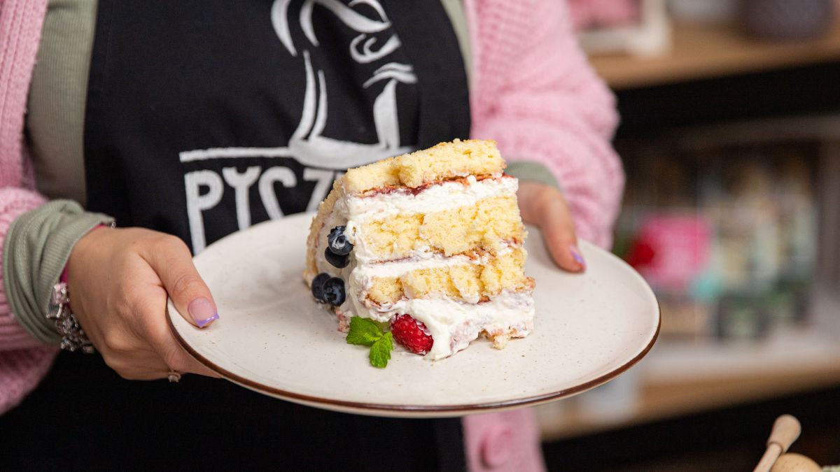 Z takim deserem nuda w kuchni z pewnością ci nie grozi