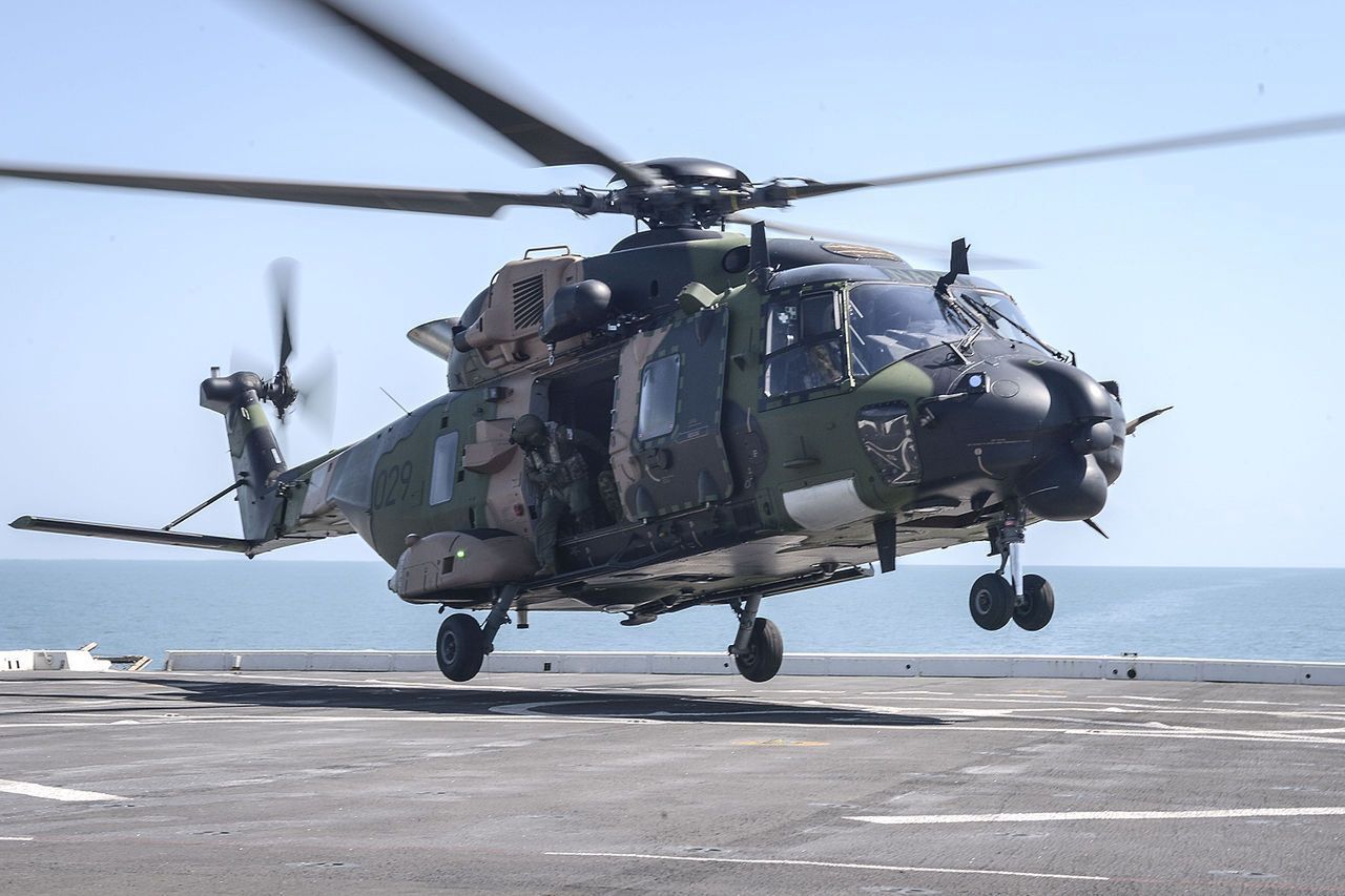 Australia dismantles MRH90 Taipan helicopters for spare parts