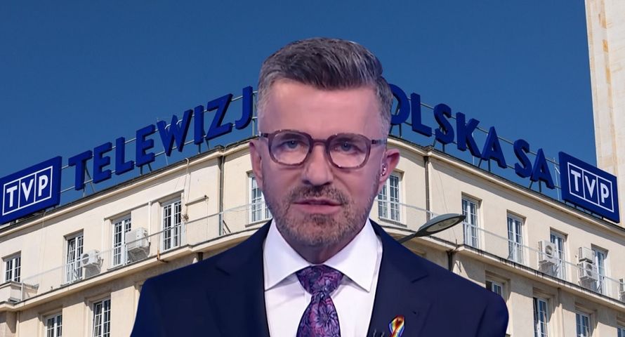 TVP o tęczowej wstążce gospodarza "19.30": szanujemy prawo do wyrażania wartości