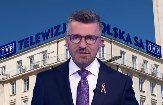 TVP o tęczowej wstążce gospodarza "19.30": szanujemy prawo do wyrażania wartości
