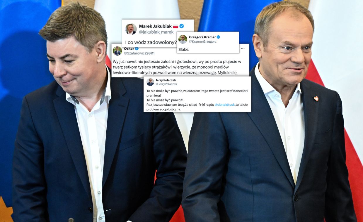 "Plujecie w twarz". Fala komentarzy po wpisie szefa KPRM