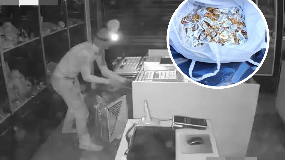 Zuchwała kradzież w salonie jubilerskim