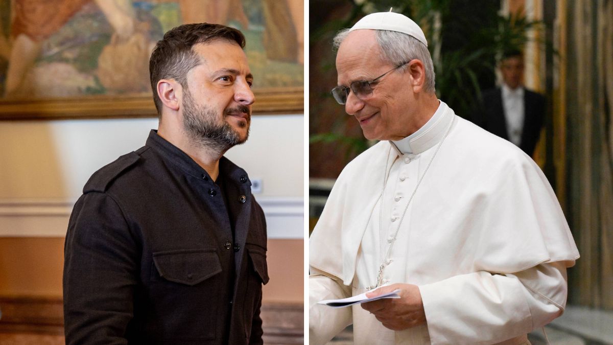 Wołodymyr Zełenski ma spotkać się z papieżem