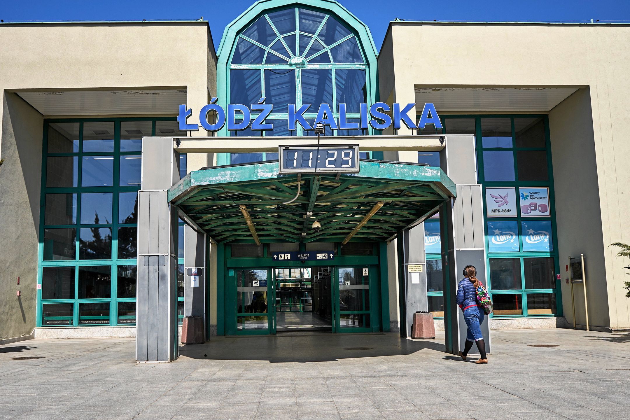 Dworzec Łódź Kaliska przed przebudową