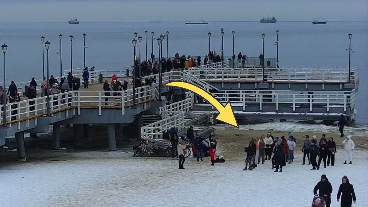 Zumba na plaży przy molo w Gdańsku Brzeźnie