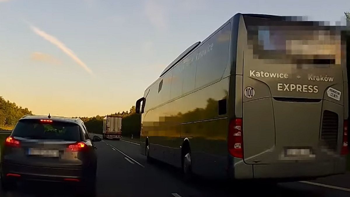 Kierowca opla nie dawał za wygraną