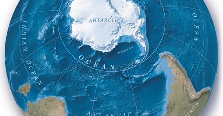 Piąty ocean w końcu na mapach. Czy jesteś w stanie wskazać jego położenie?
