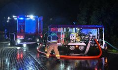 Tragiczny pożar we Włocławku. Hala stanęła w płomieniach