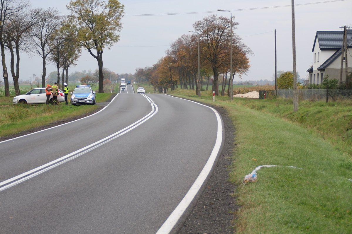 Prosty i bezpieczny odcinek? Zarządca drogi wraz z policją ustala przyczynę śmiertelnego wypadku, który miał tu miejsce