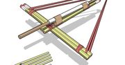 DIY: Jak zbudować kuszę z ołówków