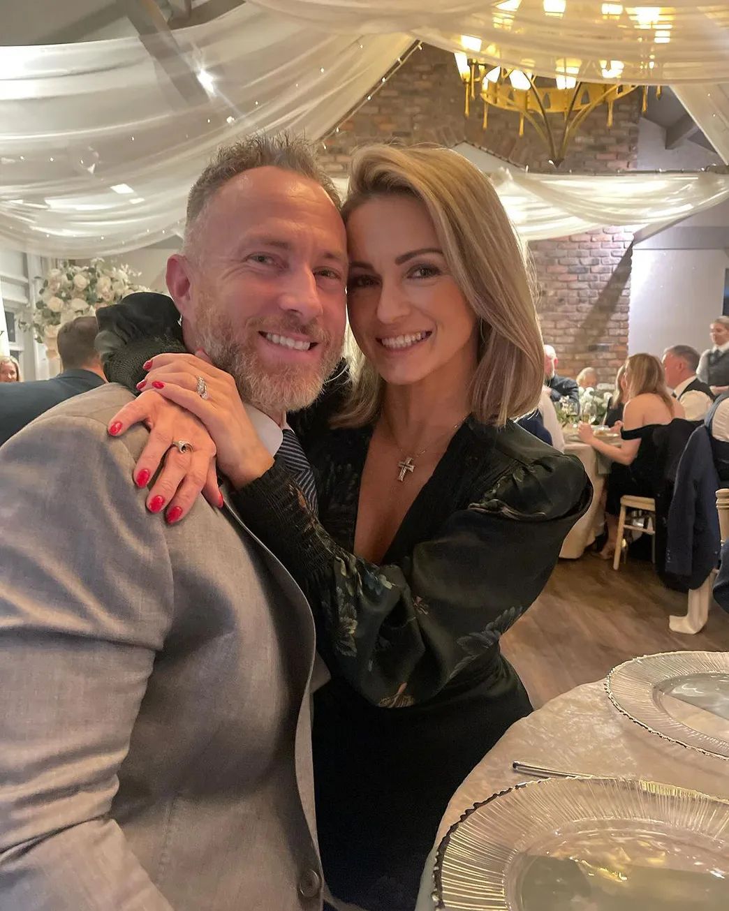 Ola Jordan z mężem