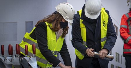 Warszawa. Rozbudowa Szpitala Bielańskiego. Wmurowano kamień węgielny