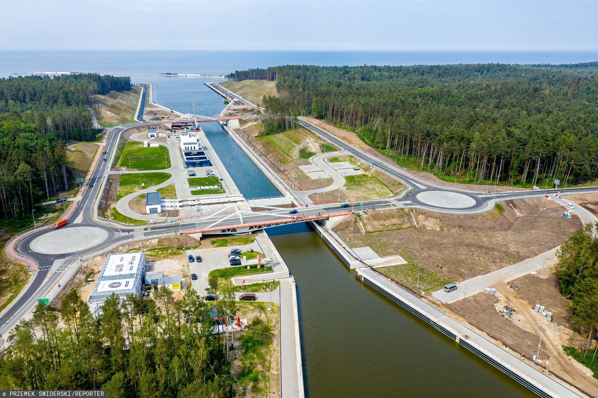 Budowa kanału żeglugowego "Nowy Świat" na Mierzei Wiślanej