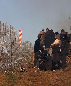 Duża grupa migrantów próbowała przekroczyć granicę. Zostali zatrzymani