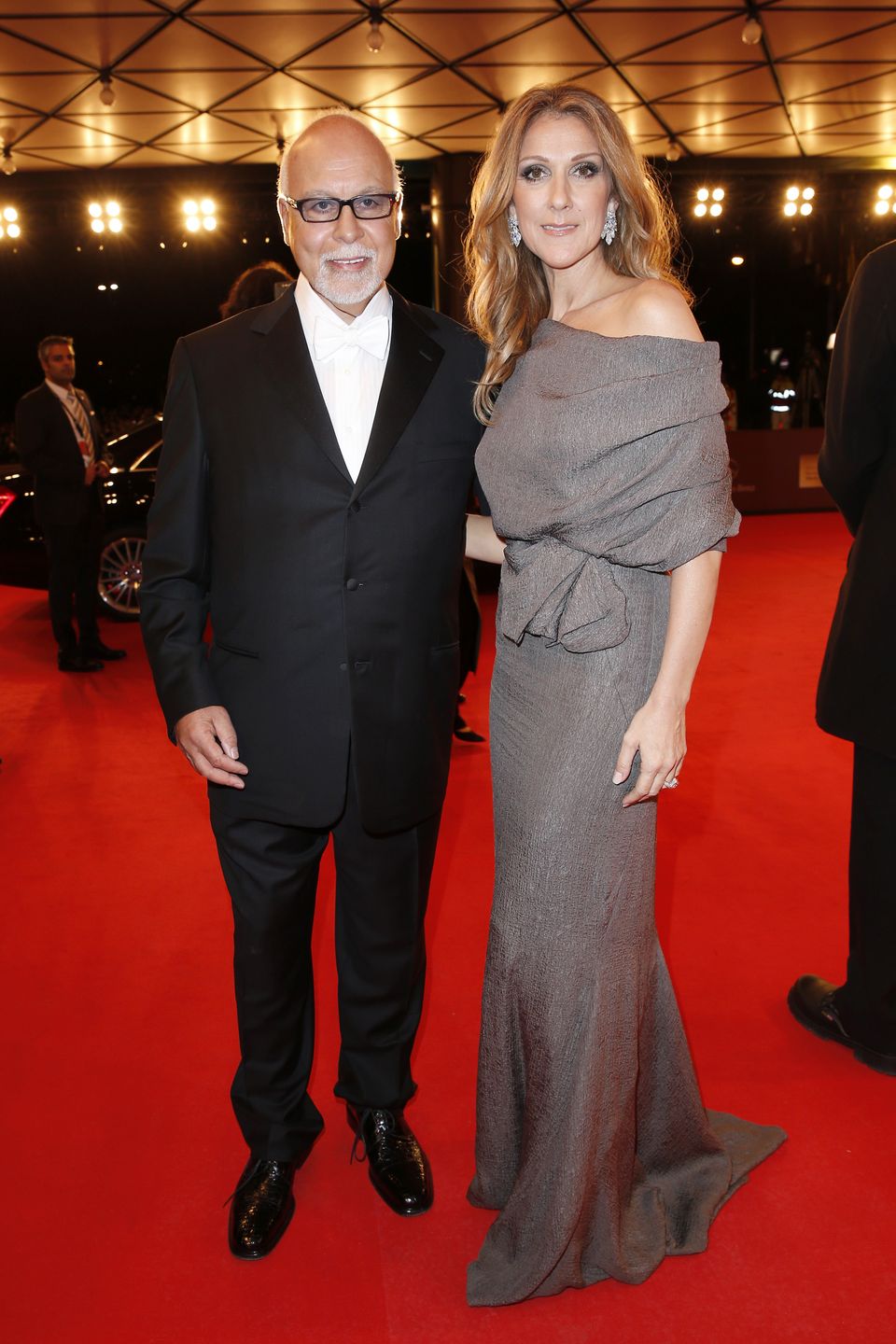 Celine Dion z mężem w 2012 roku