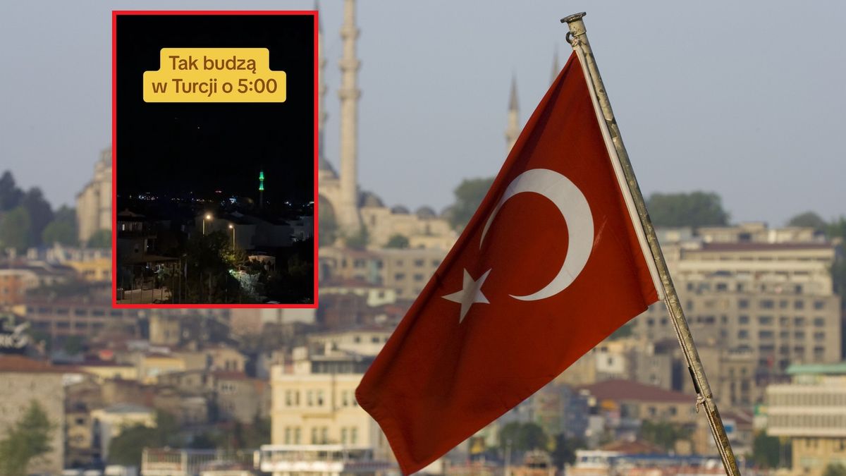 Polak pokazał pobudkę w Turcji