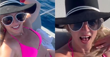 Britney Spears wygrzewa się na jachcie w różowym bikini i dzieli refleksją: "Śmiech i wygłupy to najlepsze lekarstwo w życiu"