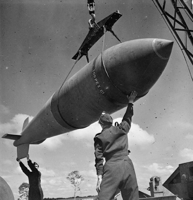 Bomba Tallboy, która zatopiła Tirpitza.