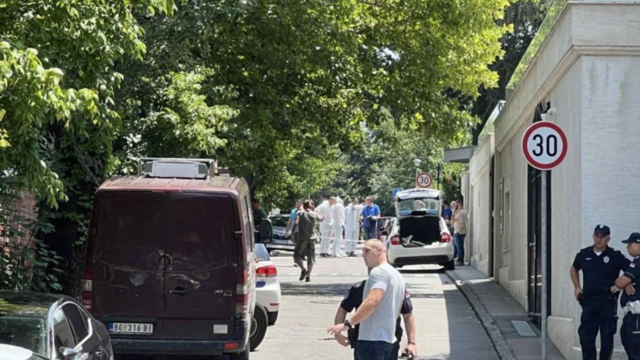 Serbian officer shot in a terrorist attack on Israeli embassy