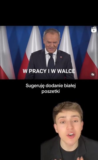 Tiktoker ocenia styl Donalda Tuska. 