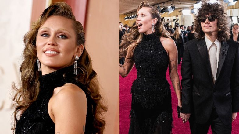 Miley Cyrus zadaje szyku u boku młodszego ukochanego 