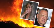 W Los Angeles szaleją pożary. Aktorzy uciekają z domów. Mieszkają tam Jennifer Aniston i Tom Hanks