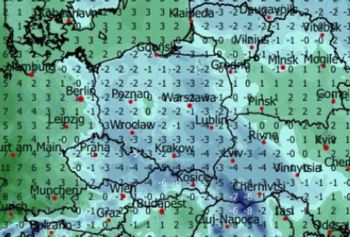Chłód z północy zalega nad Polską. W nocy pojawią się przymrozki