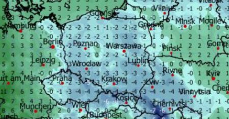 Chłód z północy zalega nad Polską. W nocy pojawią się przymrozki