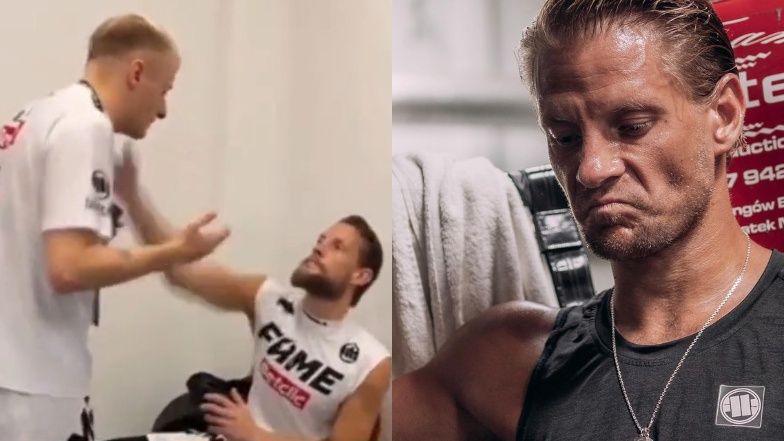 Sebastian Fabijański poniżył swojego sparingpartnera