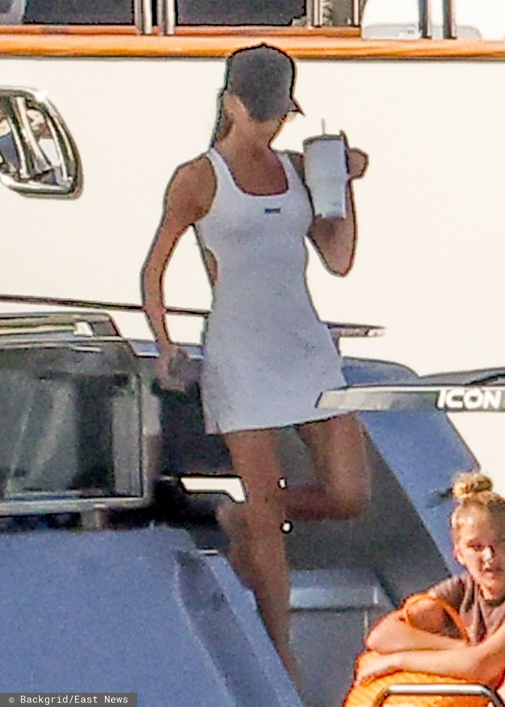 Beckhamowie na jachce